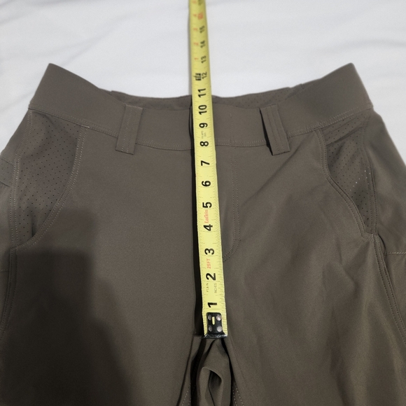 Stio OPR Shorts Knotty Pine Mountain Biking Olive Green Gorpcore 31 X 11.5 - Picture 13 of 15